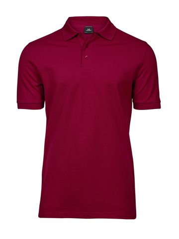 Luxury Stretch Polo - 012 - DEEP RED