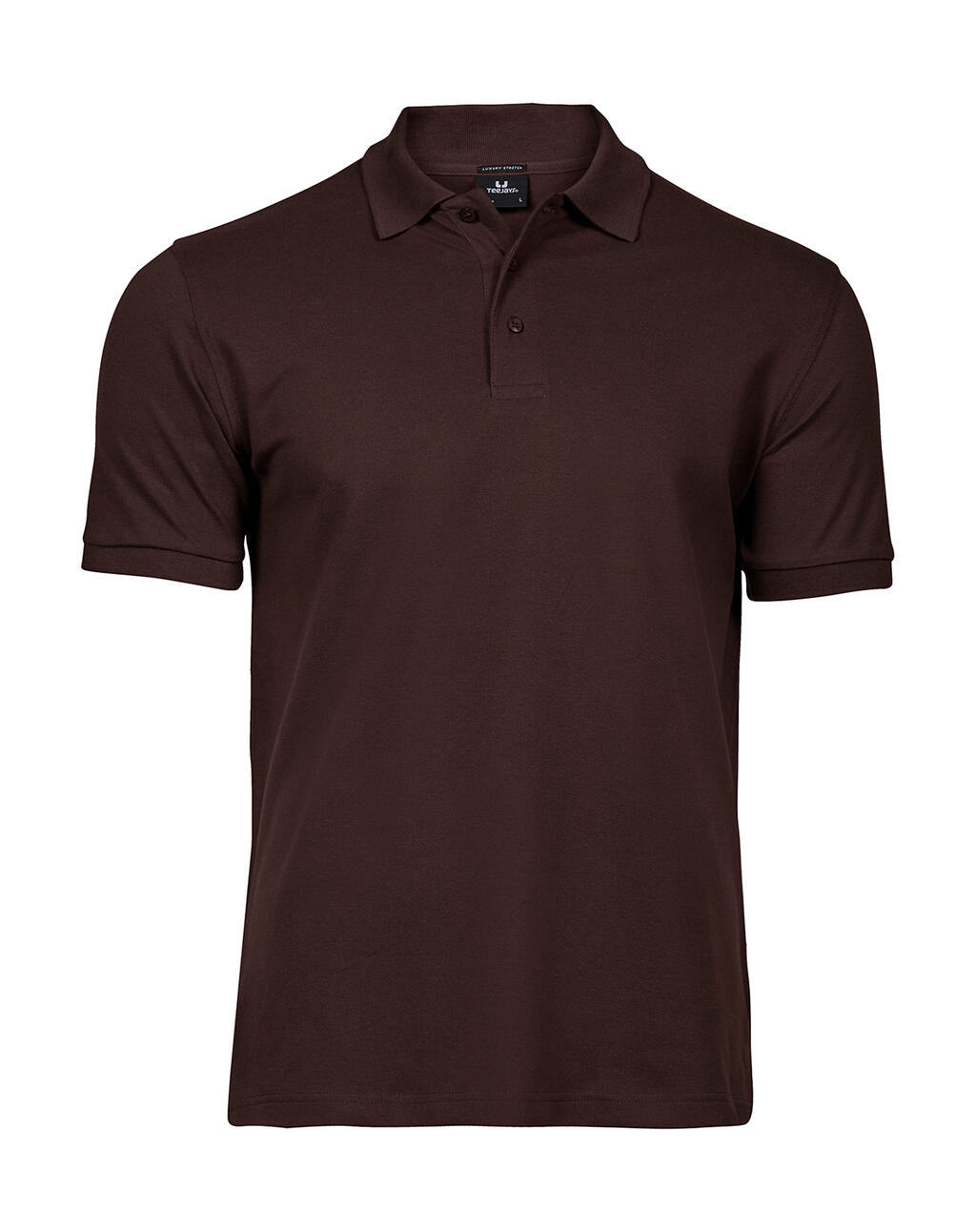 Men´s Luxury Stretch Polo - Chocolate