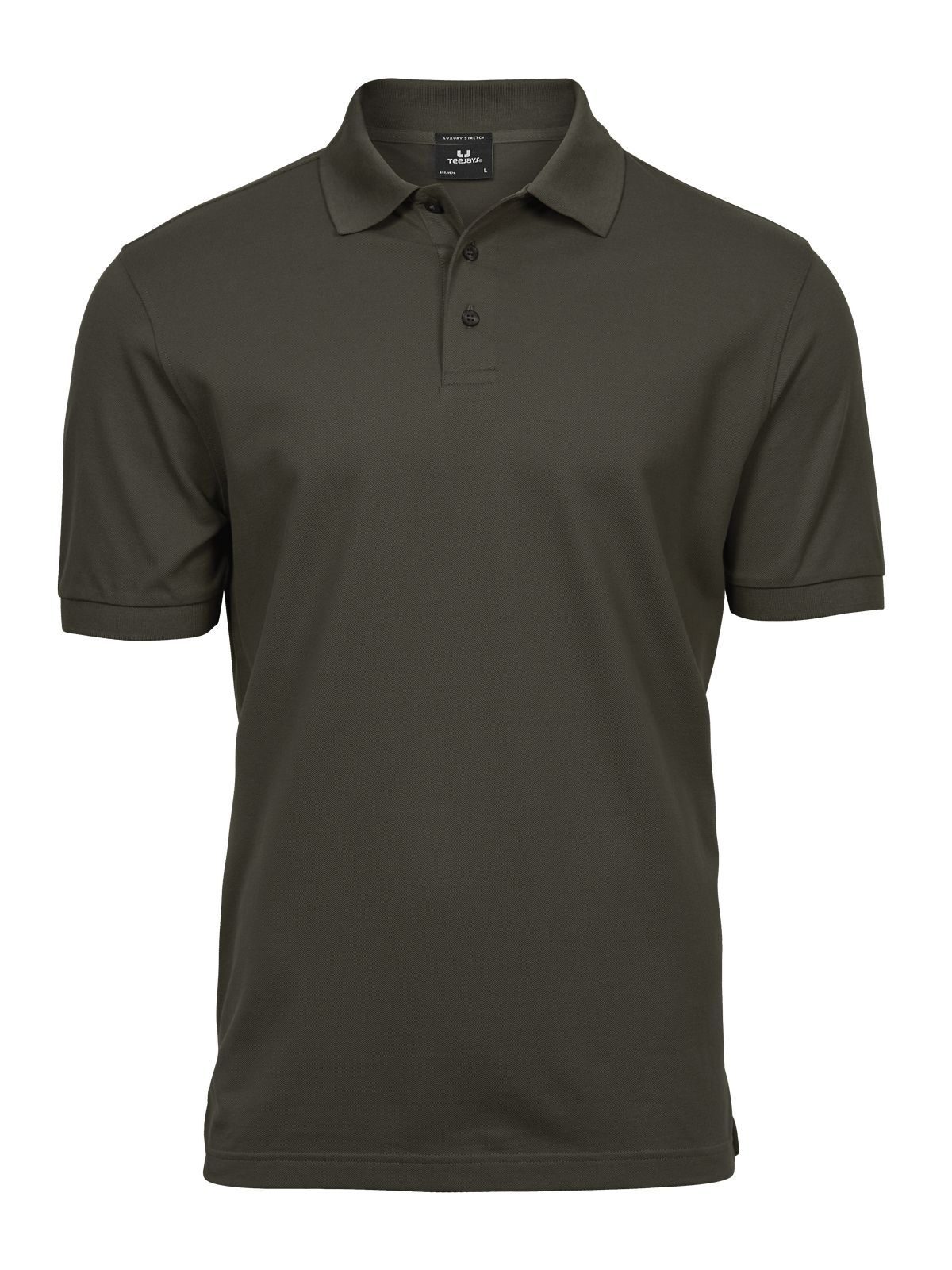 Men´s Luxury Stretch Polo - 045 - Dark Olive