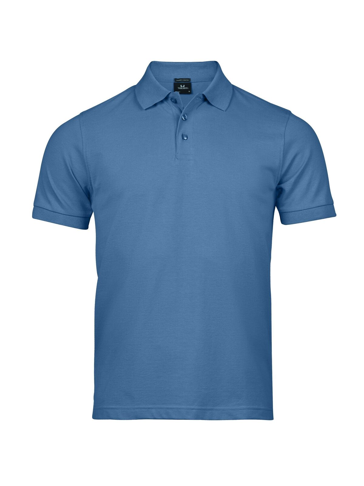 Men´s Luxury Stretch Polo - Ocean Blue