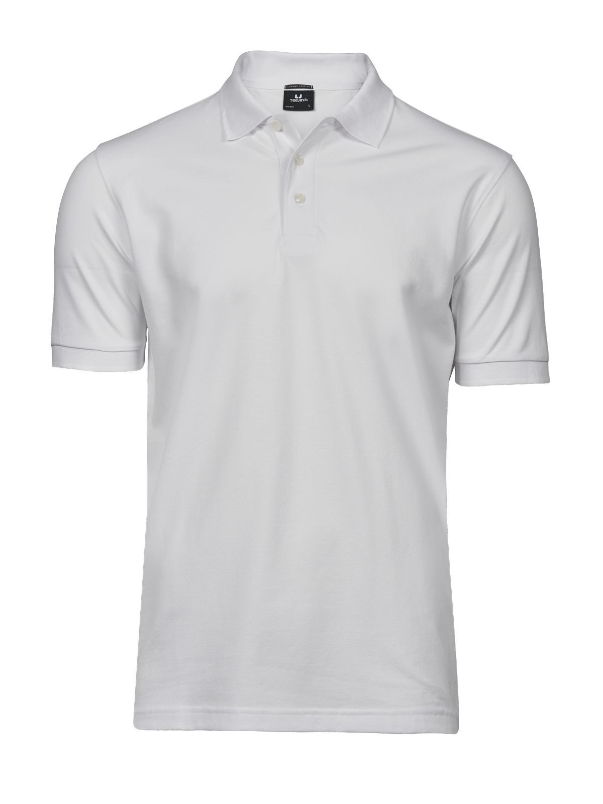 Men´s Luxury Stretch Polo - 001 - White