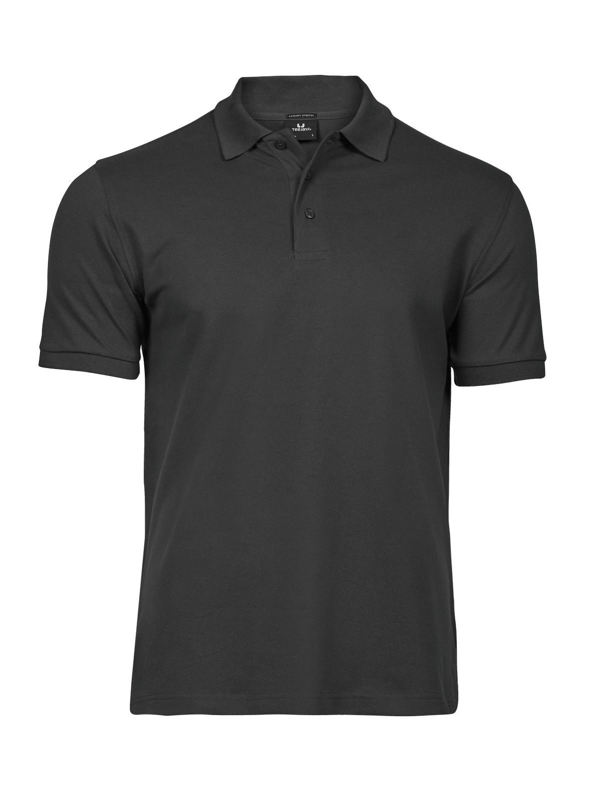 Men´s Luxury Stretch Polo - 005 - Dark Grey