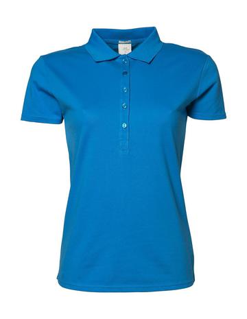 Ladies Luxury Stretch Polo - 016- AZURE