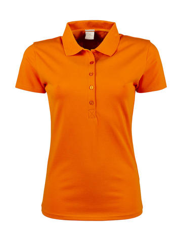 Ladies Luxury Stretch Polo - 018 - MANDARIN