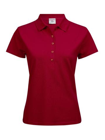 Ladies Luxury Stretch Polo - 004 - RED
