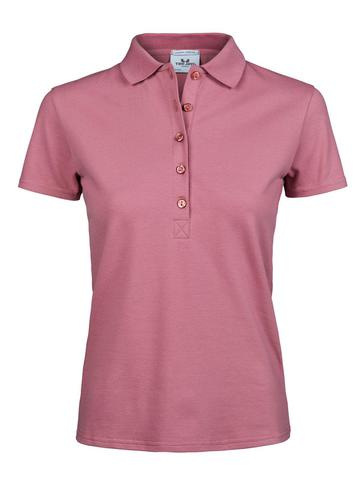 Ladies Luxury Stretch Polo - 052 - ROSE