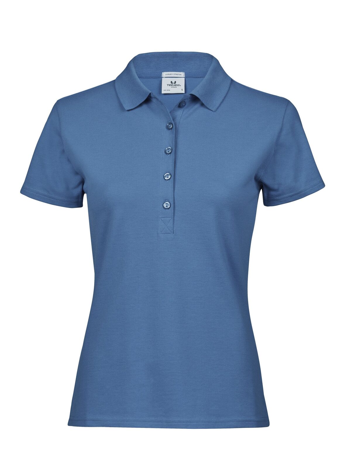 Women´s Luxury Stretch Polo - Ocean Blue