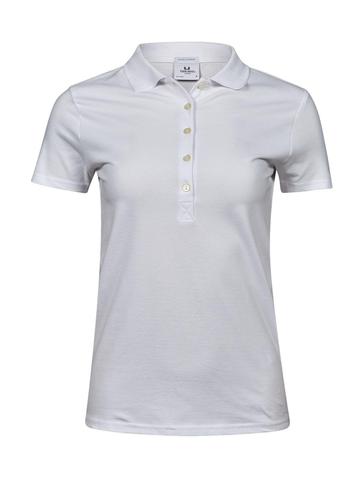 Ladies Luxury Stretch Polo - 001 - white