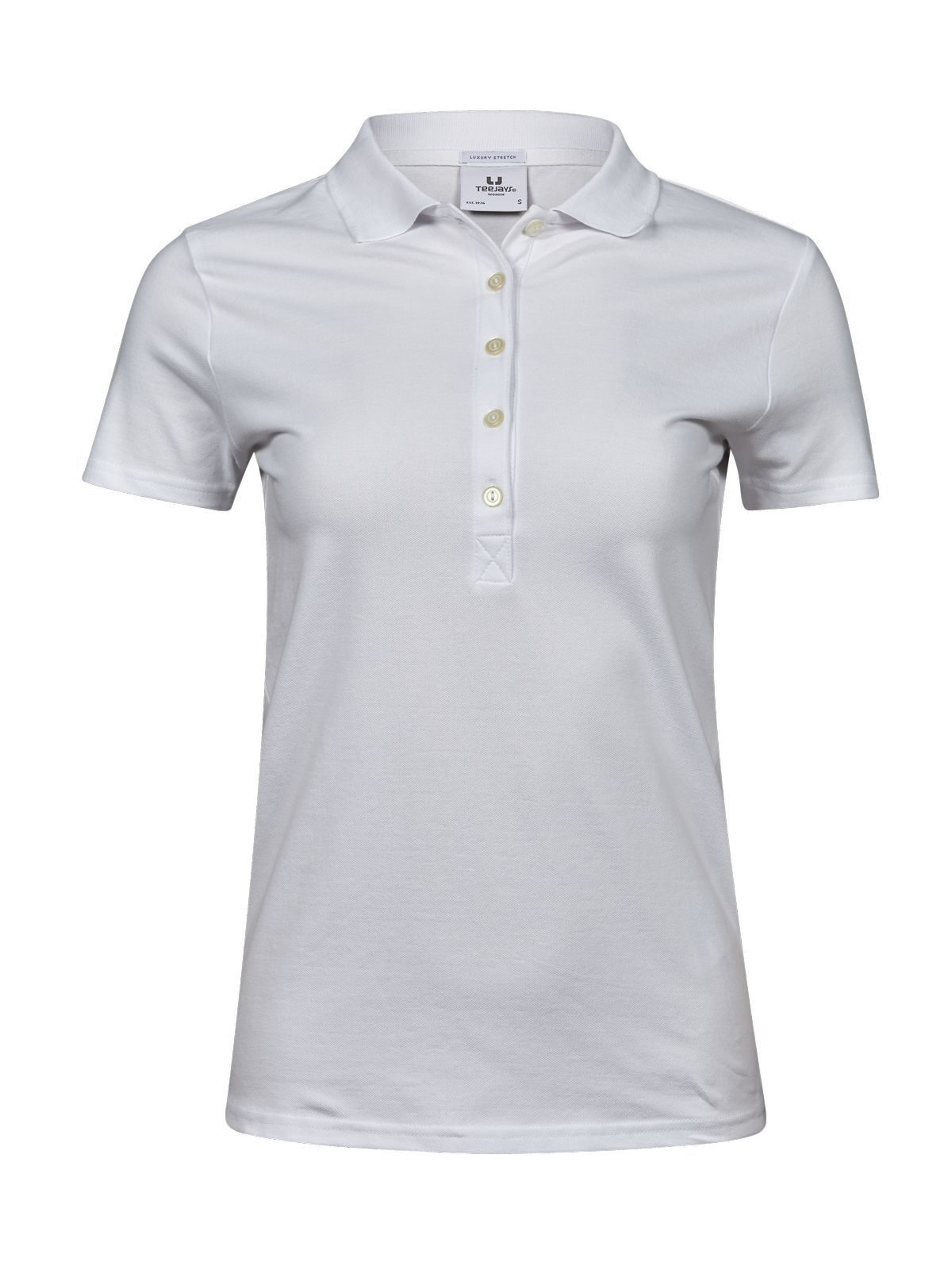 Women´s Luxury Stretch Polo - 001 - White