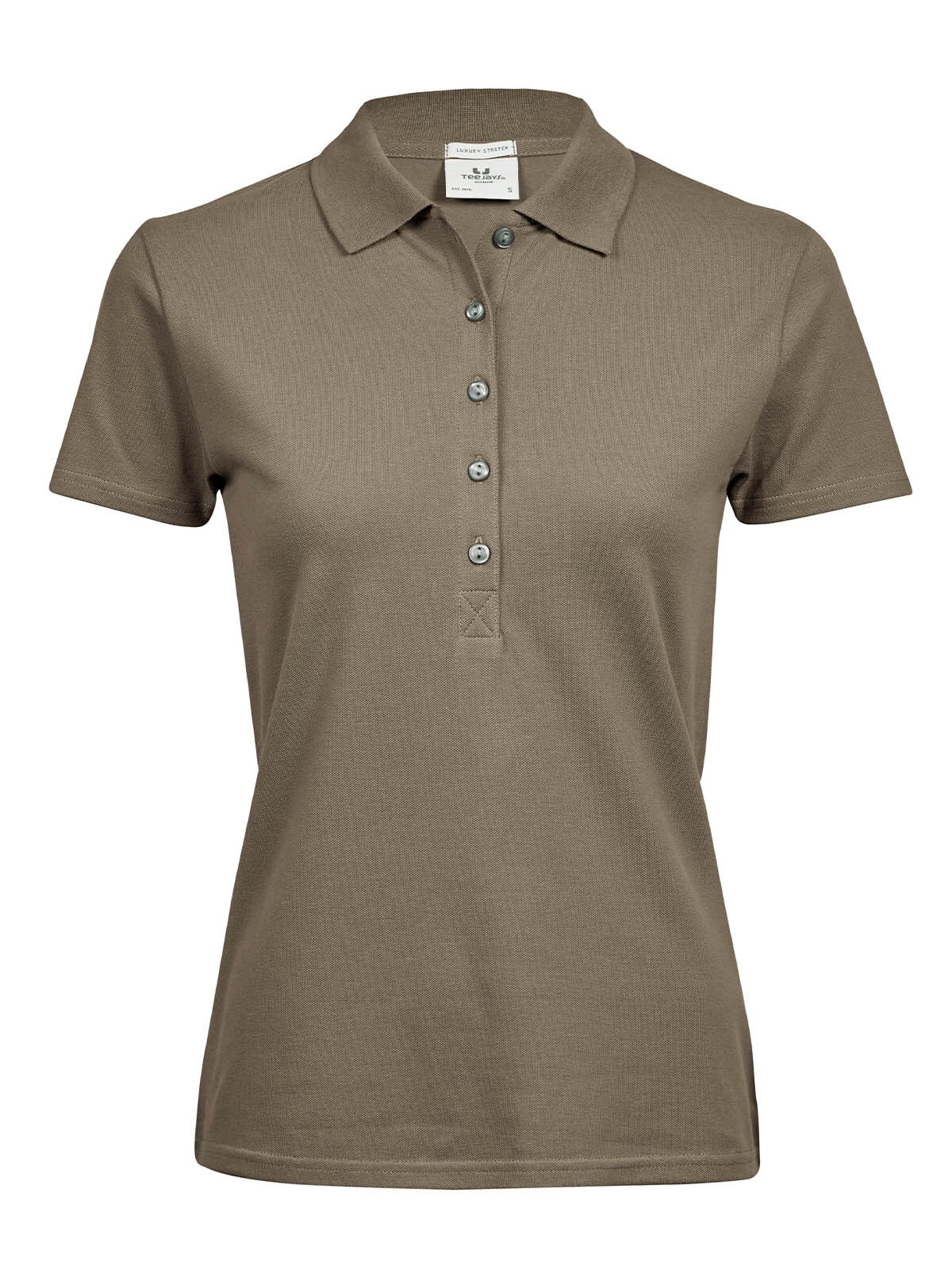 Women´s Luxury Stretch Polo - Clay