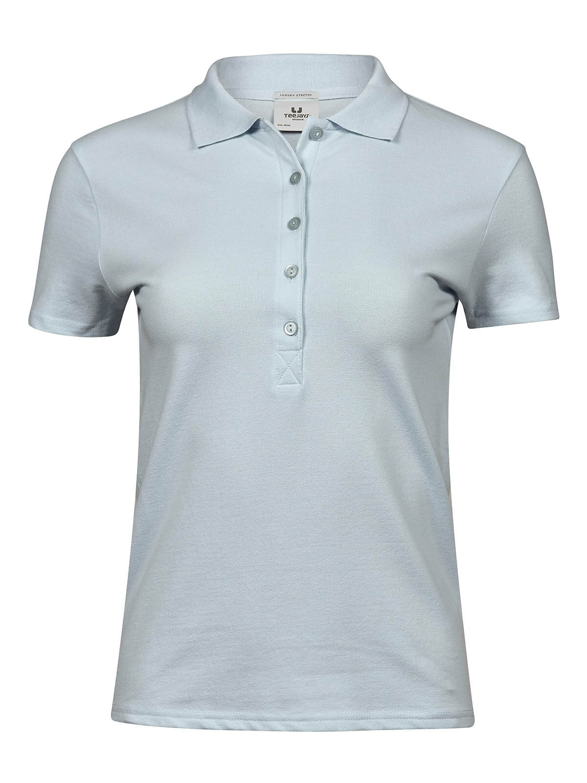 Women´s Luxury Stretch Polo - Ice Blue
