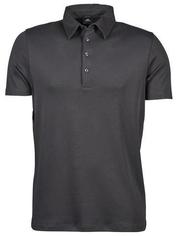 Pima Cotton Polo - 005 - Dark Grey