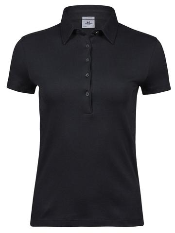 Ladies Pima Cotton Polo - 002 - Black