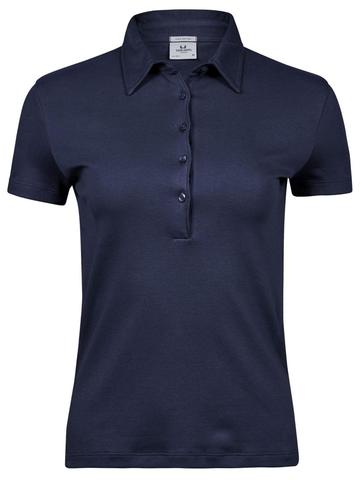 Ladies Pima Cotton Polo - 003 - NAVY
