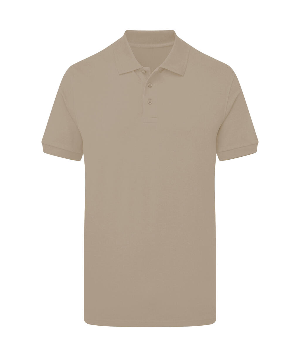 Polo uomo Stretch senza etichetta Signature - PASTEL_MACCHIATO