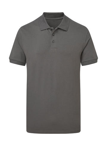 Polo Tagless Signature Stretch - Charcoal