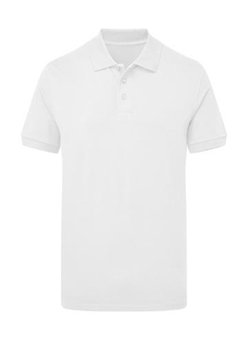 Polo Tagless Signature Stretch - WHITE