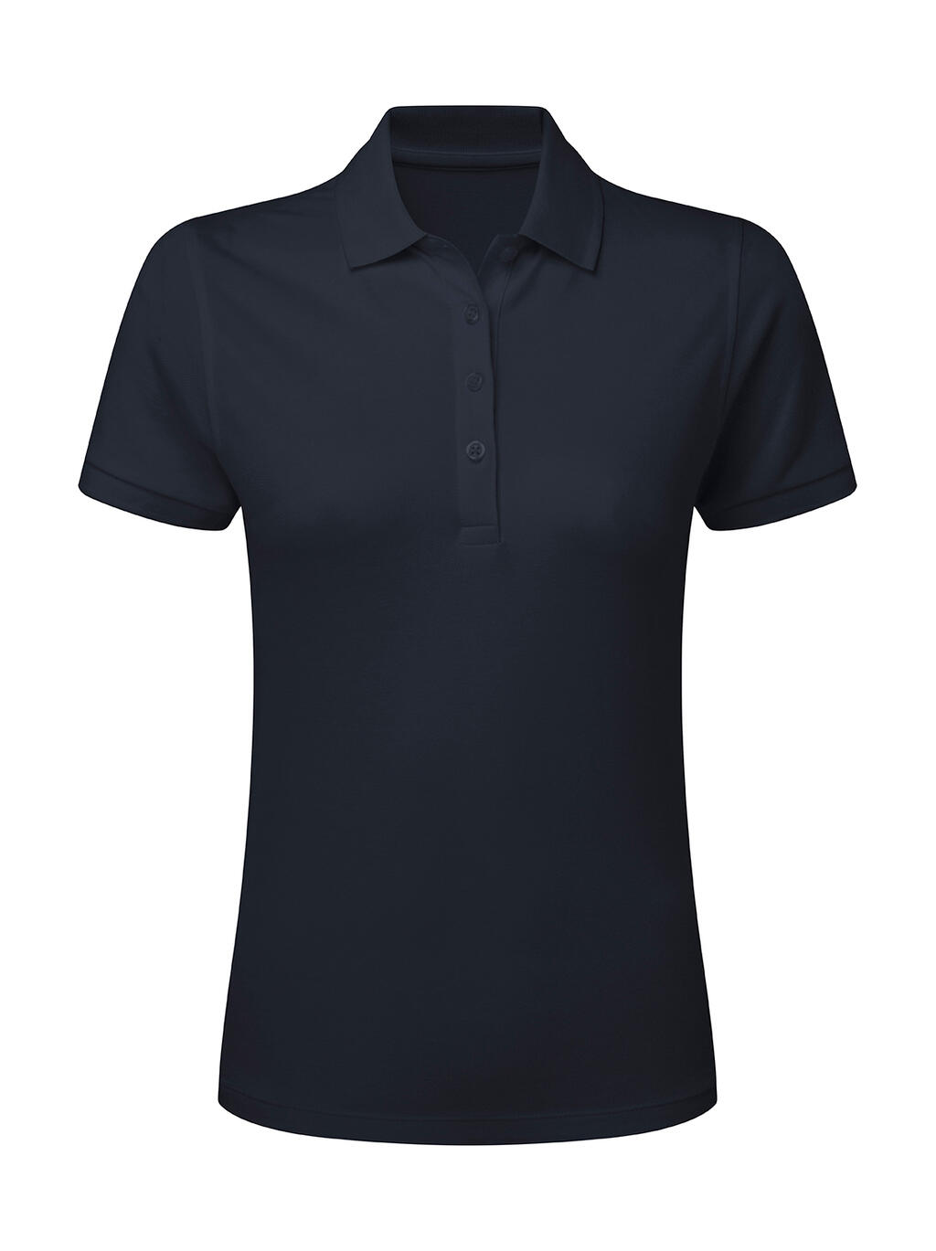 Polo donna Stretch senza etichetta Signature - Dark Navy