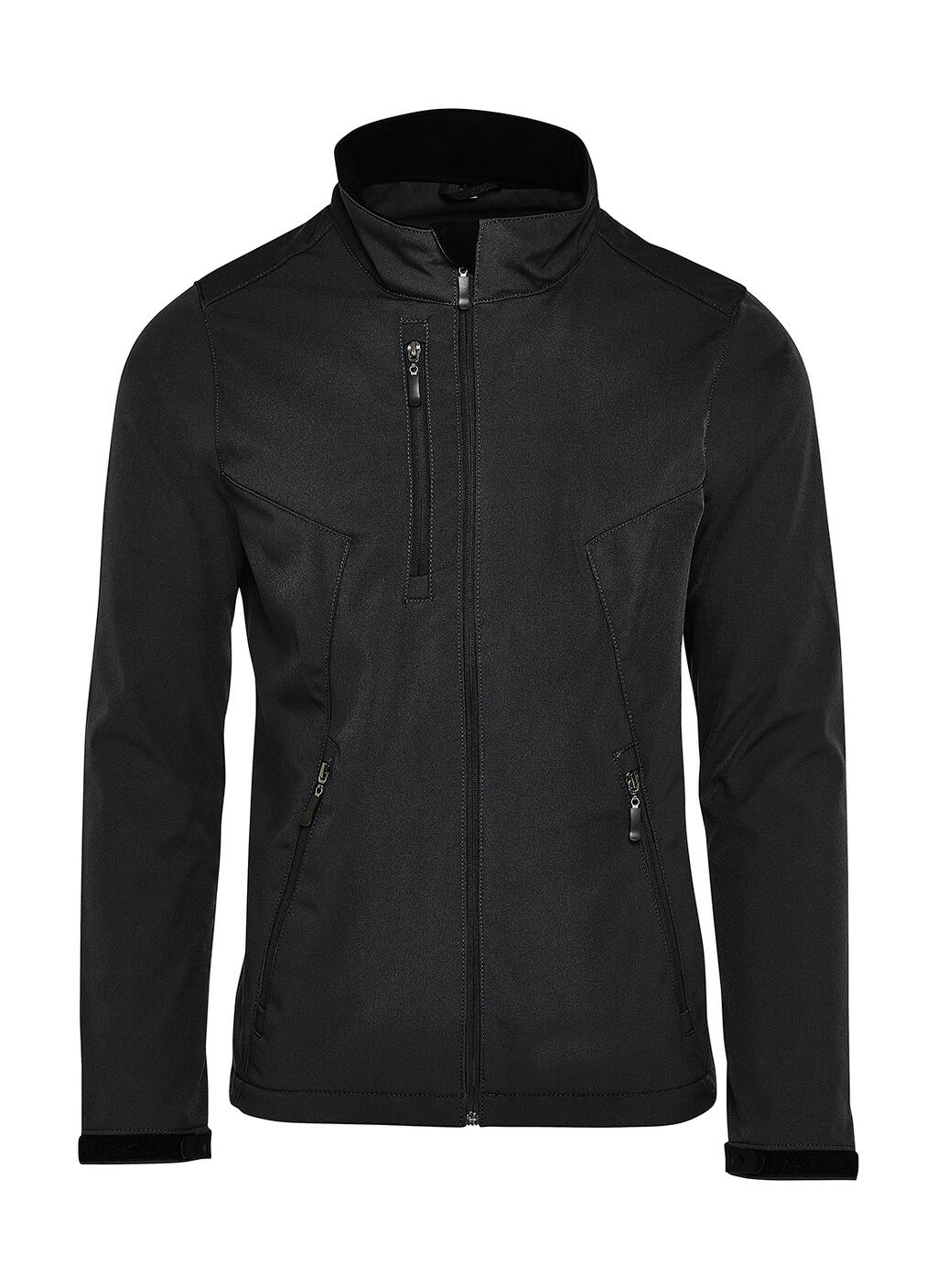 Softshell uomo senza etichetta Signature - Black
