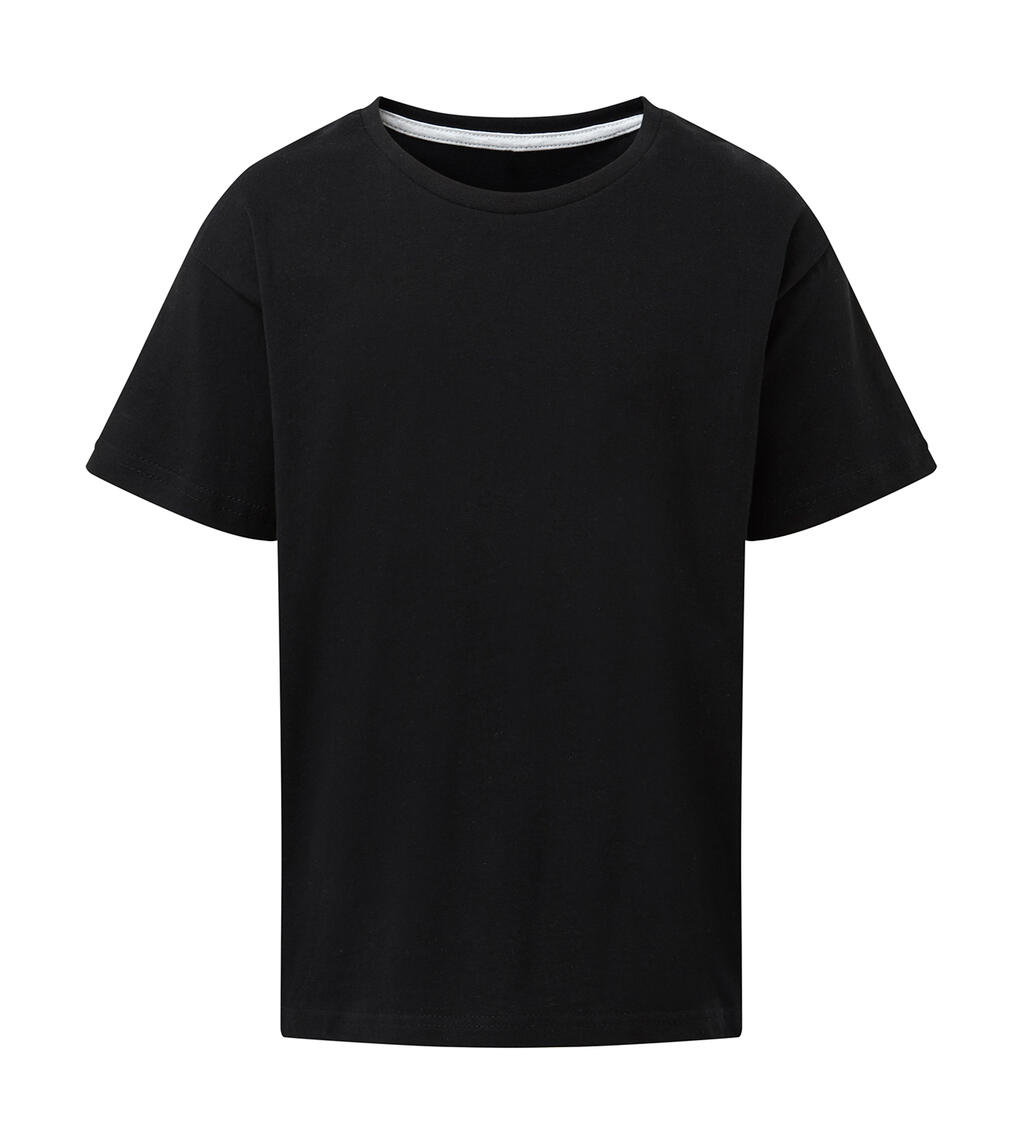 T-shirt bambino Signature Senza Etichetta - 104 - DARK BLACK