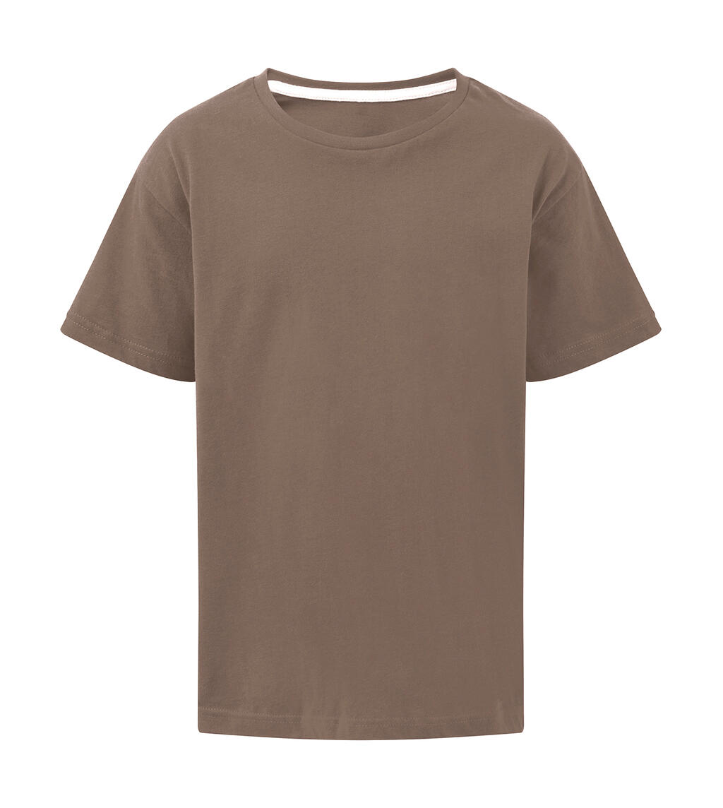 T-shirt bambino Signature Senza Etichetta - 709 - DEEP TAUPE