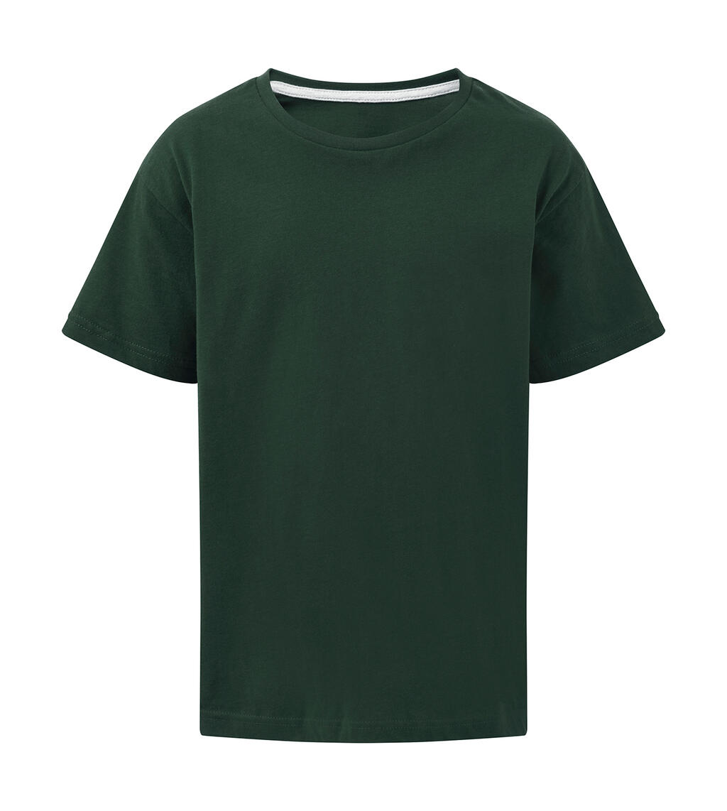 T-shirt bambino Signature Senza Etichetta - BOTTLE GREEN