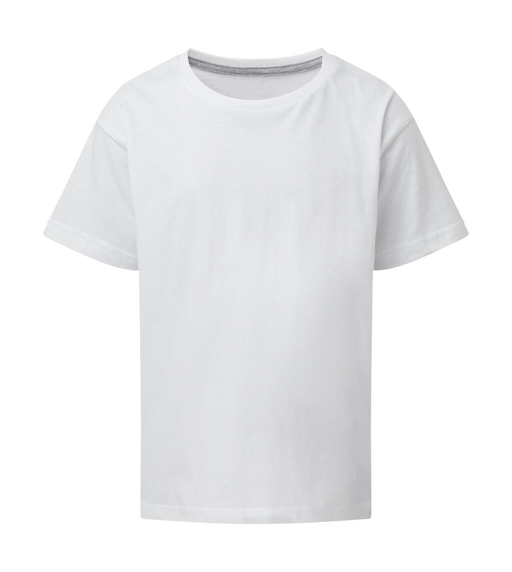 T-shirt bambino Signature Senza Etichetta - White