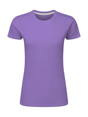 T-shirt donna Perfect Print Senza Etichetta - 348 - ASTER PURPLE