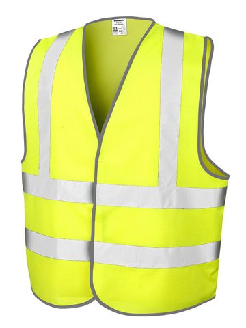 Safety High Viz Vest - 394 - Fluorescent Yellow