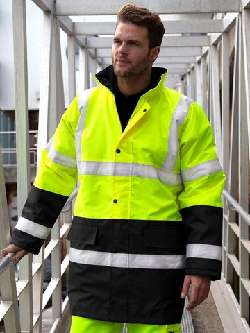Motorway 2-Tone Safety Coat - Motorway 2-Tone Safety Coat