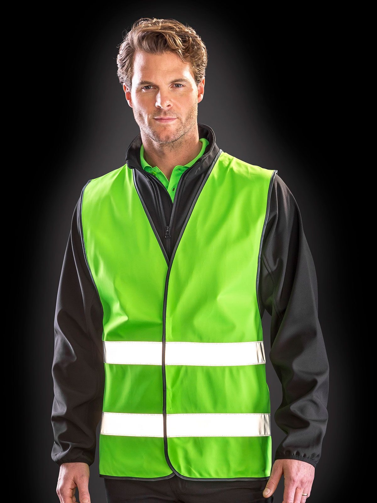 Enhanced Visibility Vest - Sky
