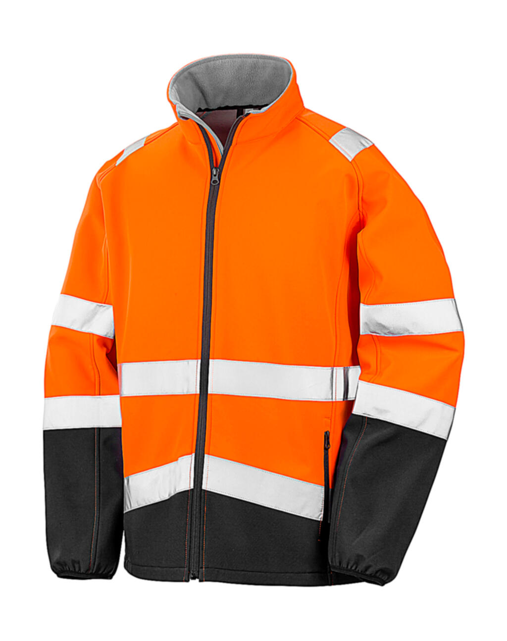 Softshell Printable Safety - 478 - FLUORESCENT ORANGE-BLACK