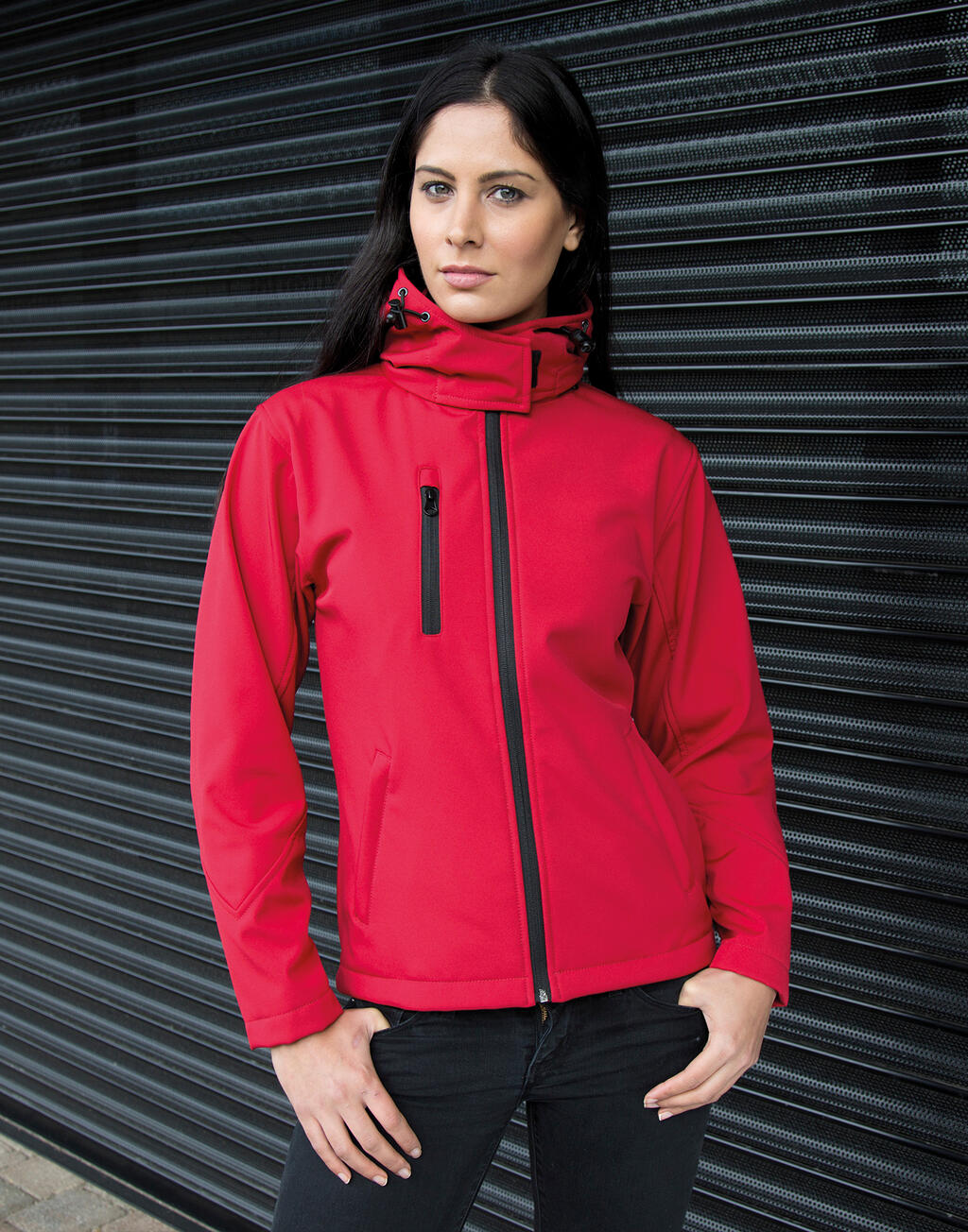 Softshell donna TX Performance con cappuccio