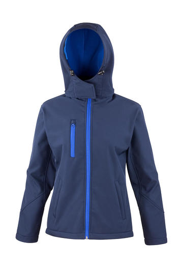 Softshell donna TX Performance con cappuccio -  - NAVY