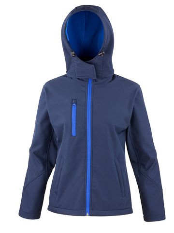 Softshell donna TX Performance con cappuccio - NVRY - NAVY-ROYAL