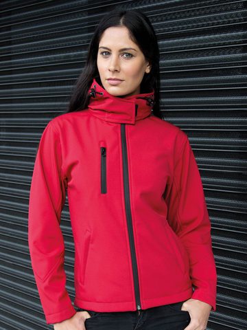 Softshell donna TX Performance con cappuccio
