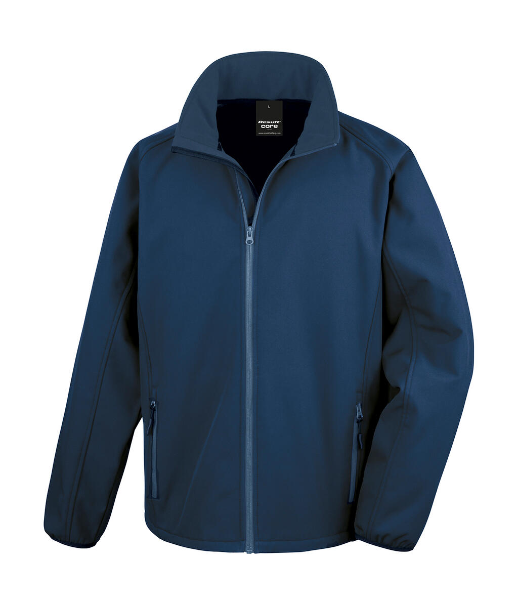 Giacca Softshell stampabile - 248 - Navy