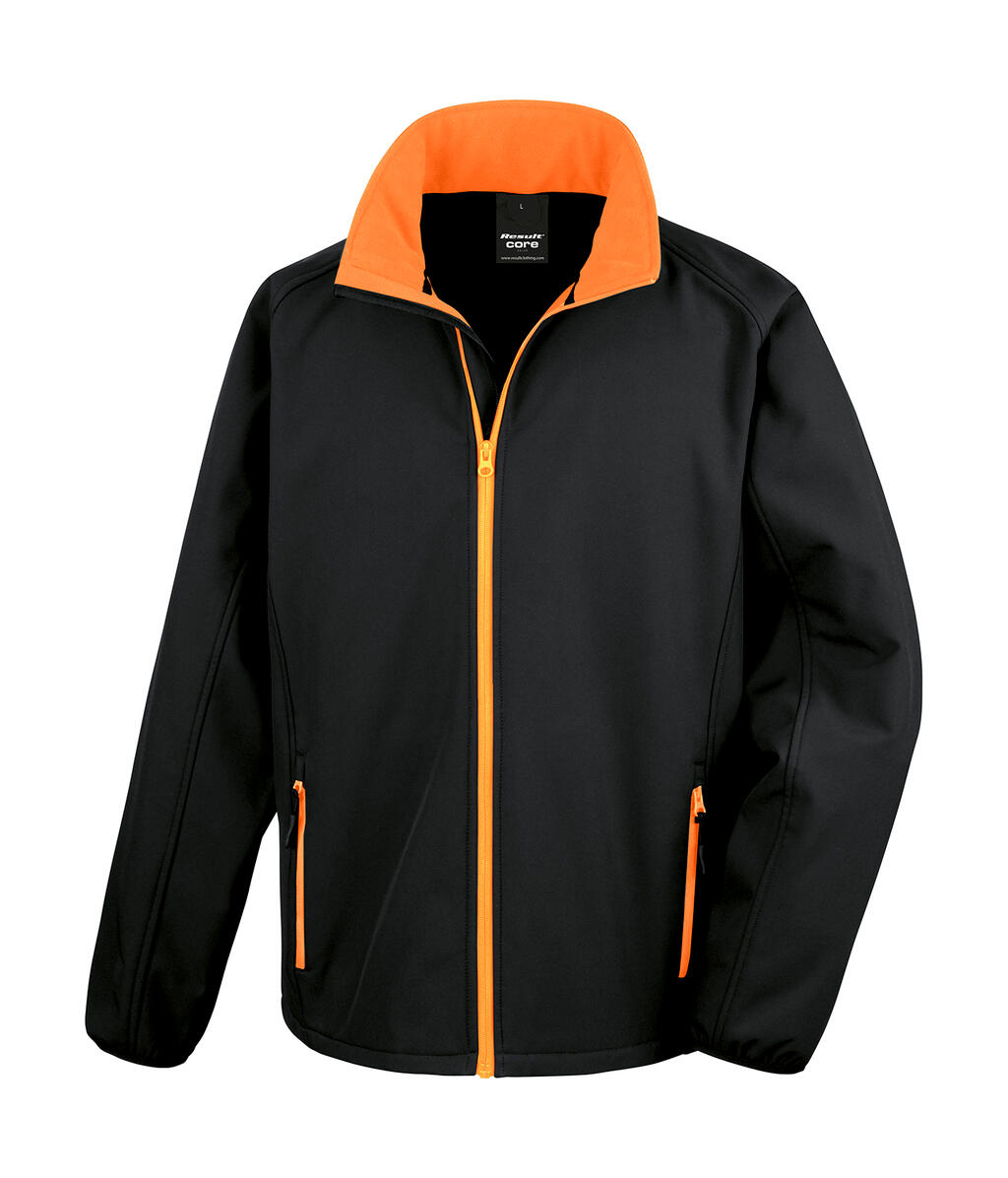 Giacca Softshell stampabile - 178 - Orange
