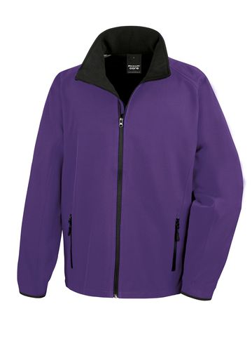 Printable Softshell - PUBK - PURPLE-BLACK