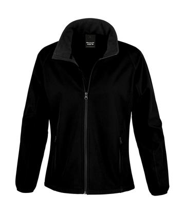 Women Printable Softshell - 177 - BLACK-BLACK