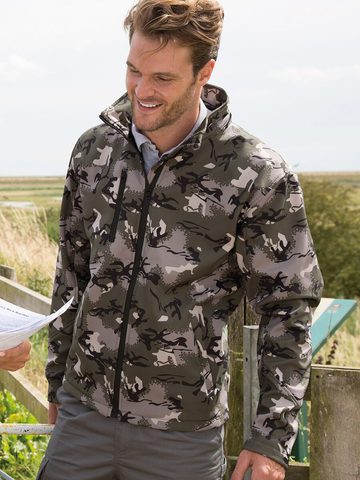 Camo TX Performance Hooded Softshell
