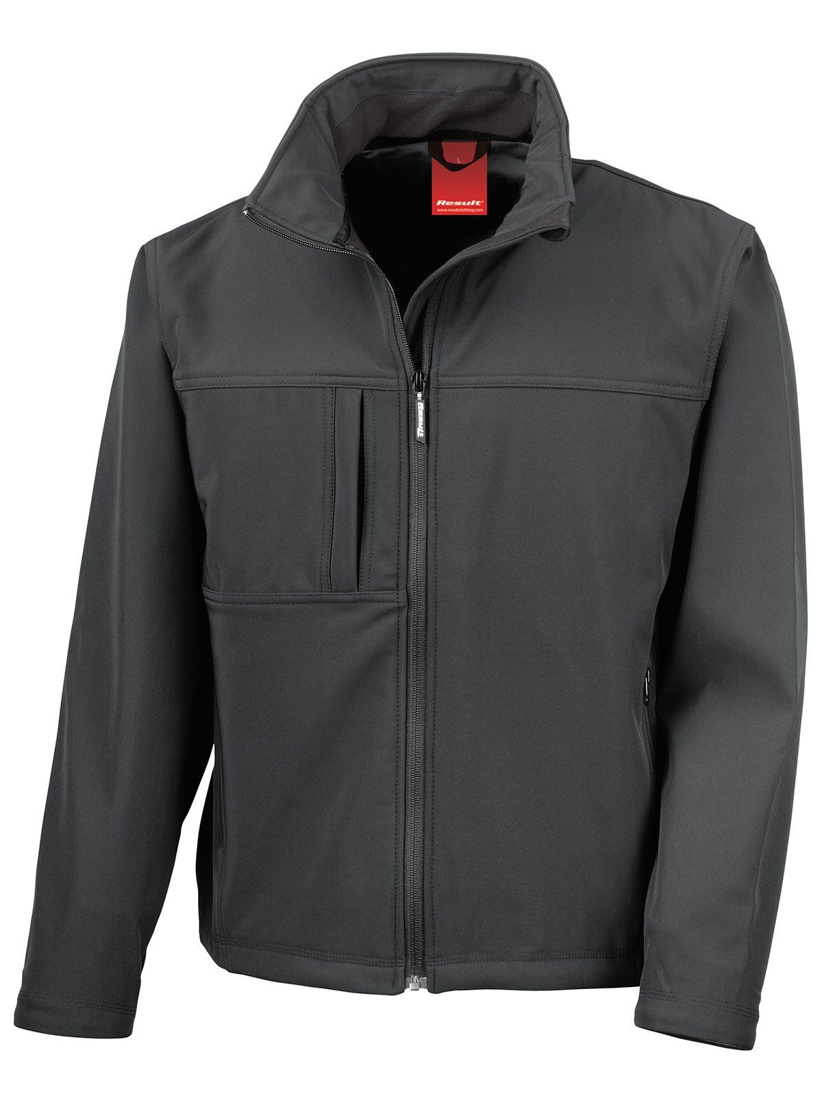 Classic Soft Shell Jacket - BLK - Black