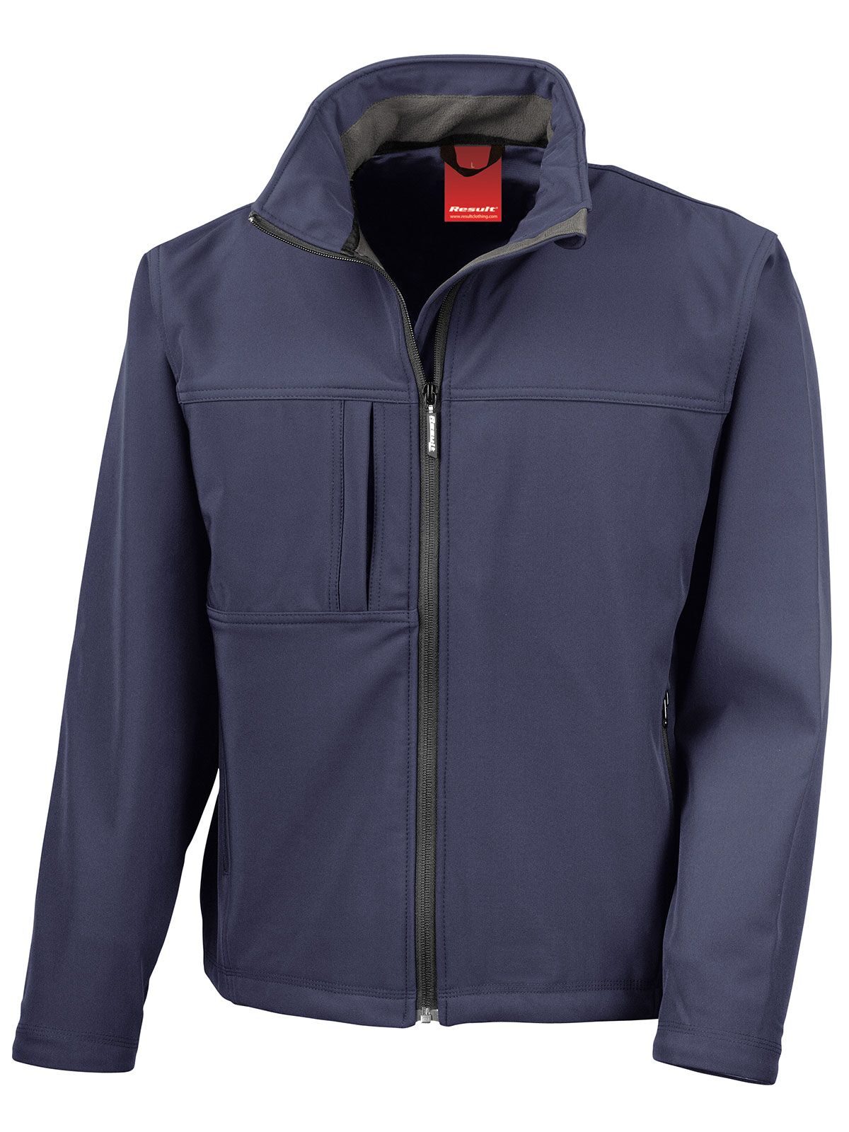 Classic Soft Shell Jacket - Navy Blue