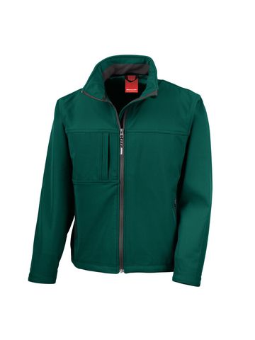 Classic Softshell Jacket - BOTT - Bottle Green