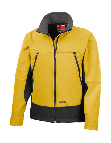 Activity Softshell Jacket - 666 - SPORT YELLOW-BLACK