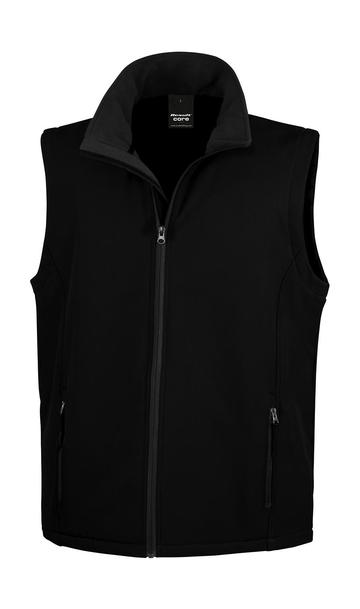 Printable Softshell Bodywarmer - 177 - BLACK-BLACK