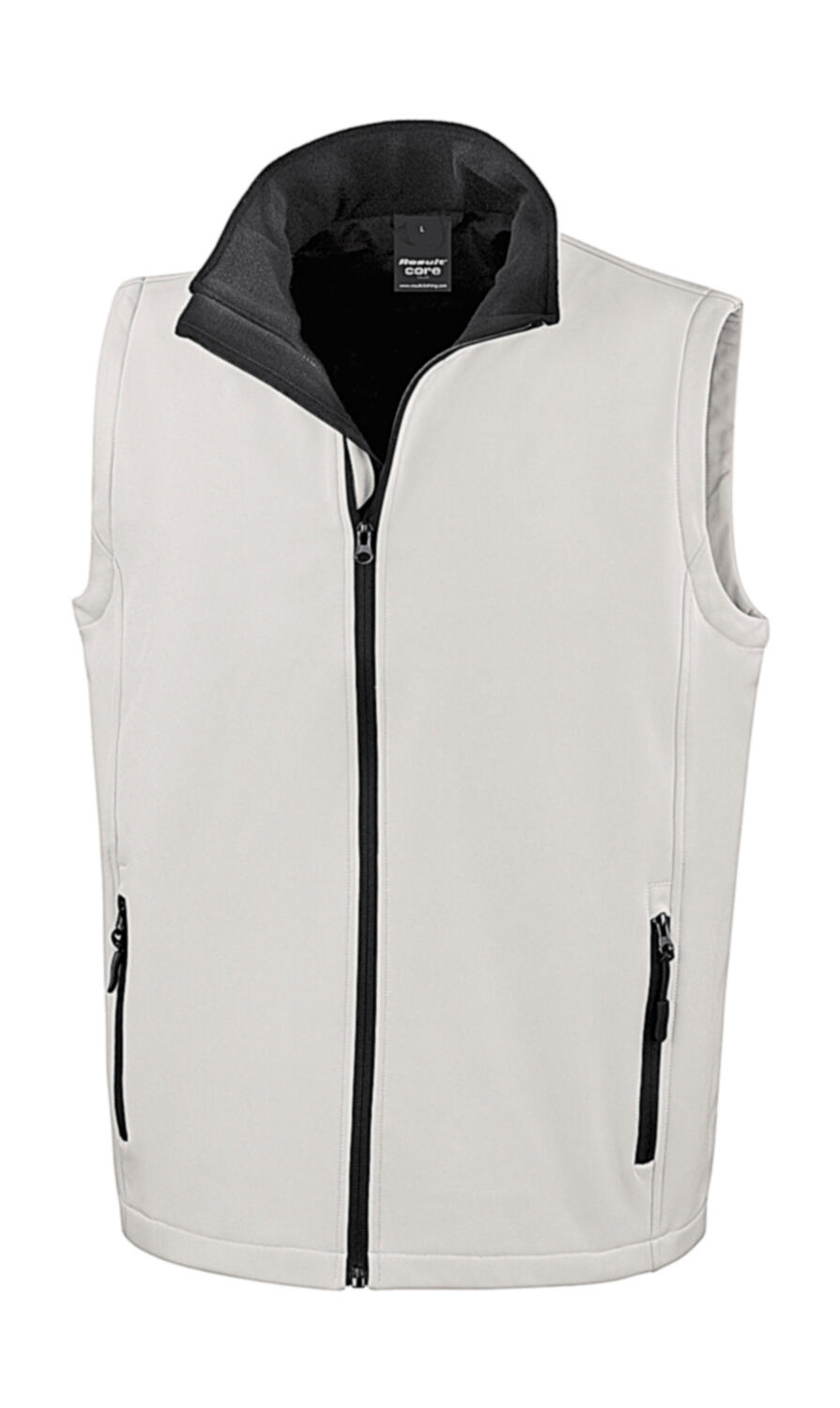 Smanicato Softshelll stampabile - 056 - Black