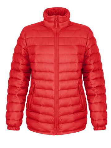 Womens Ice Bird Padded Jacket - 400 - RED