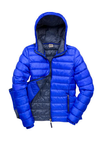 Womens Snow Bird Hooded Jacket - 366 - ROYAL-NAVY