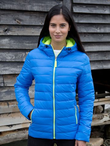 Womens Snow Bird Hooded Jacket - Womens Snow Bird Hooded Jacket